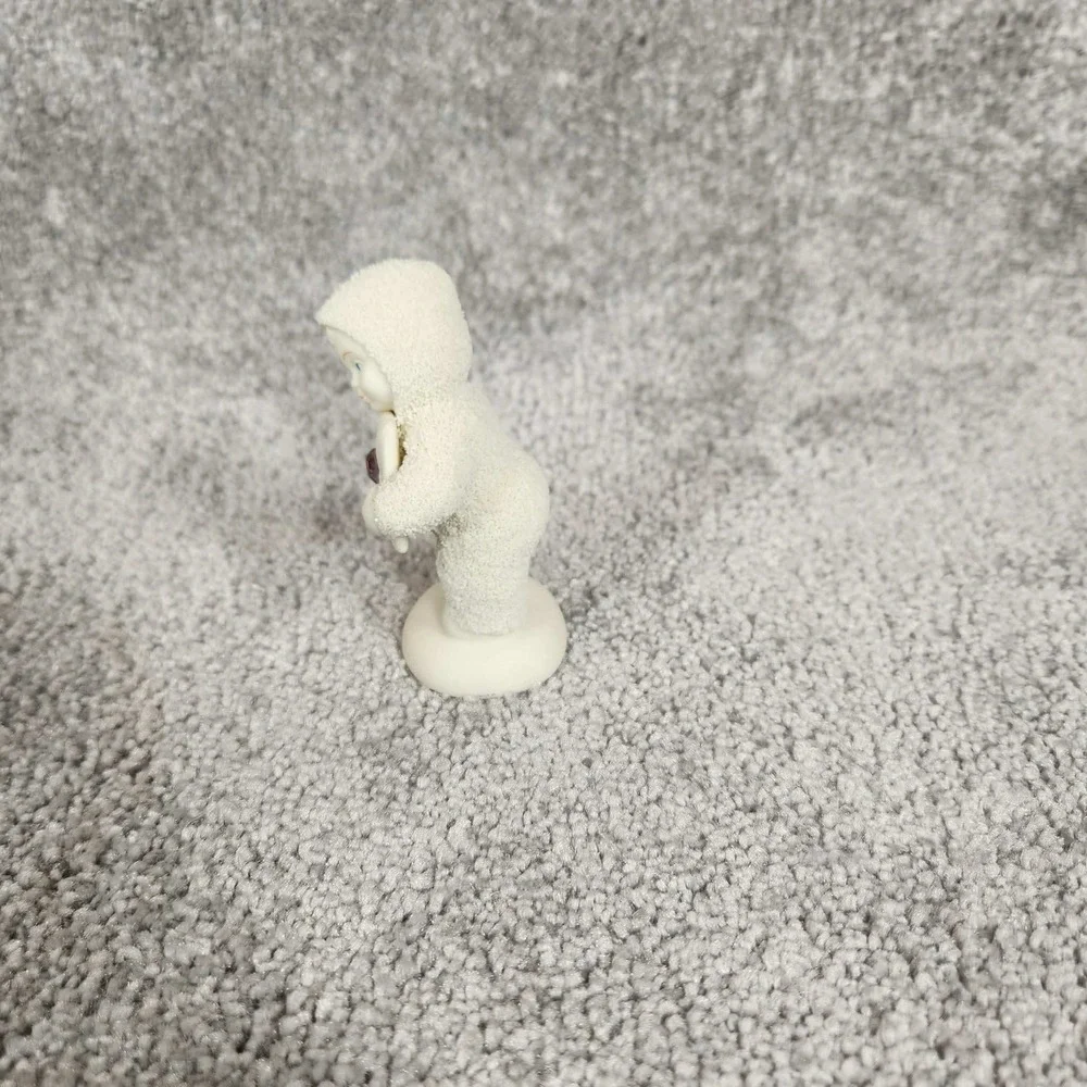 Department 56 Snowbabies Figurines White Glitter Lot‎ of 3
